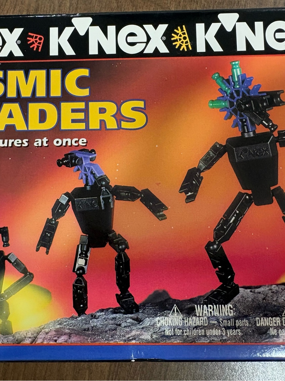 K'NEX Cosmic Invaders Building Set New In Box!  118 Pieces